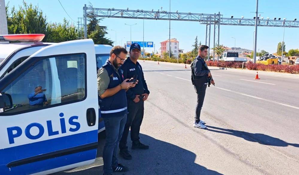 Konya yolunda denetim! Drone tespit etti, ekip cezayı yazdı 3